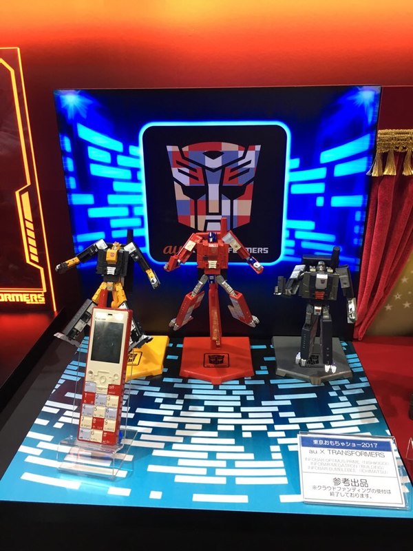 Tokyo Toy Show 2017   Au X Transformers Infobar Phone Toys On Display  (1 of 2)